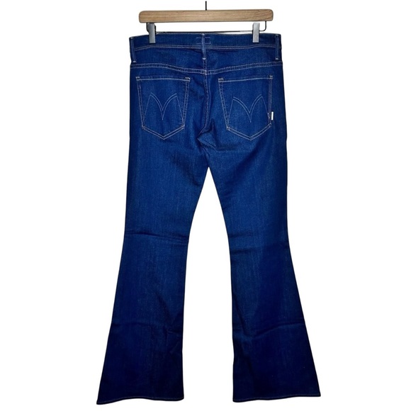 MOTHER JEANS The Curfew Flare Jeans in Blue Skies And Promises Women’s Size 28 - Picture 3 of 11
